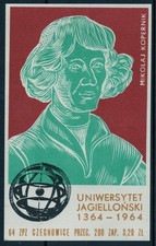 Poland – “Uniwersytet Jagielloński 1364-1964 /Mikołaj Kopernik” Match Box Label