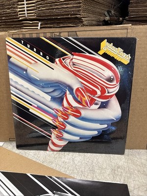 Judas Priest Turbo Vinyl Original 1986 LP 1st US Press OC 40158 NM Shrink