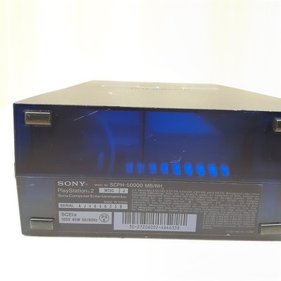 Sony PS2 Playstation 2 Midnight Blue Console SCPH-50000 Japan
