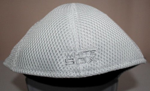 Cappello CHICAGO WHITE SOX berretto elasticizzato aderente New Era 39Thirty GRIGIO BIANCO L/XL *V4 - Foto 6 di 8