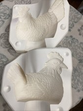 Scioto S1134 Med. Nesting Hen 1986 Vintage Ceramiczna forma odlewnicza
