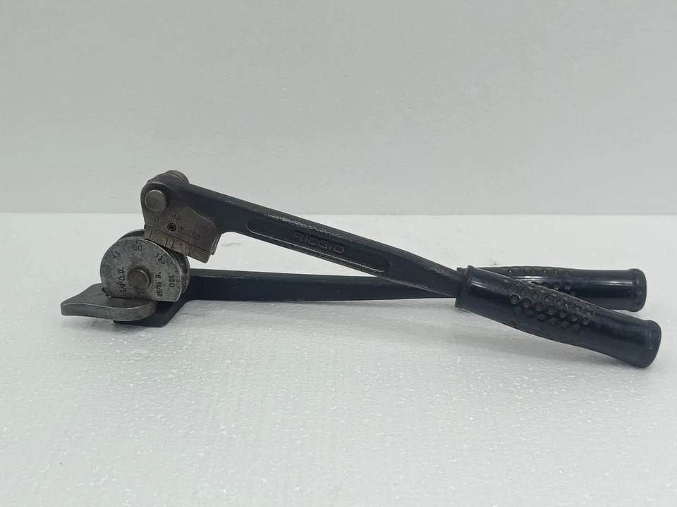 RIDGID 406 LEVER TUBE BENDER 3/8" OD 15/16" RADIUS ACCURATE BENDING TOOL USA - Image 4 of 4