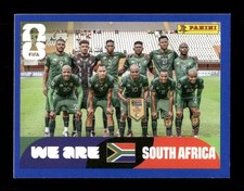 2026 Panini FIFA World Cup Sticker Blue Border South Africa