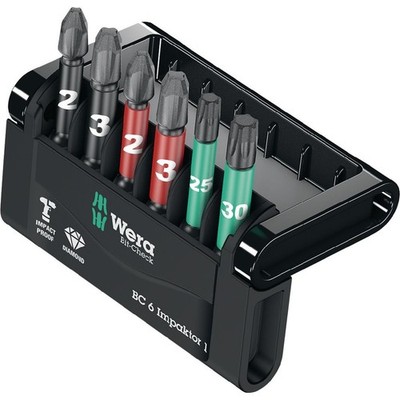Bitsortiment WERA Bit Set Bitbox Bitschachtel Bits