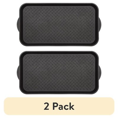 Diamond Boot Tray Heavy Duty Durable Mat Waterproof Drip Catcher for Entryway