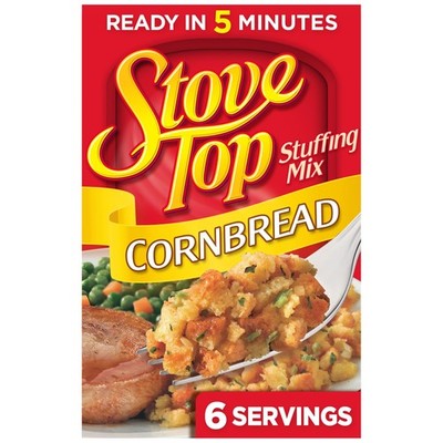 Stove Top Cornbread Stuffing Mix, 6 oz Box 6 Ounce (Pack of 1) 
