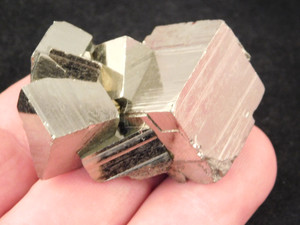Smaller PYRITE CUBE Cluster Nice! and 100% Natural Peru 73.0gr
