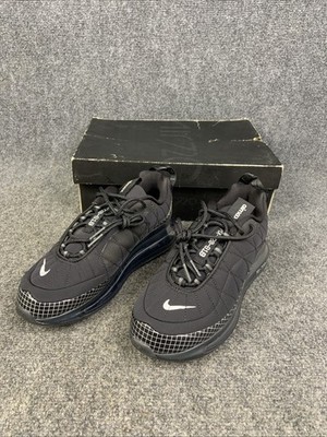 Nike Air Max MX 720-818 Black Silver Shoes CI3871 001 Men's 6.5/Women's 8 NEW
