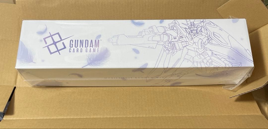Gundam Card Game Premium Goods Set Gundam Wing PB01 30th
