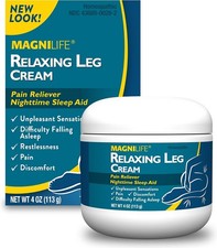 MagniLife Relaxing Leg Cream PM Deep Penetrating Topical for Pain and Restless