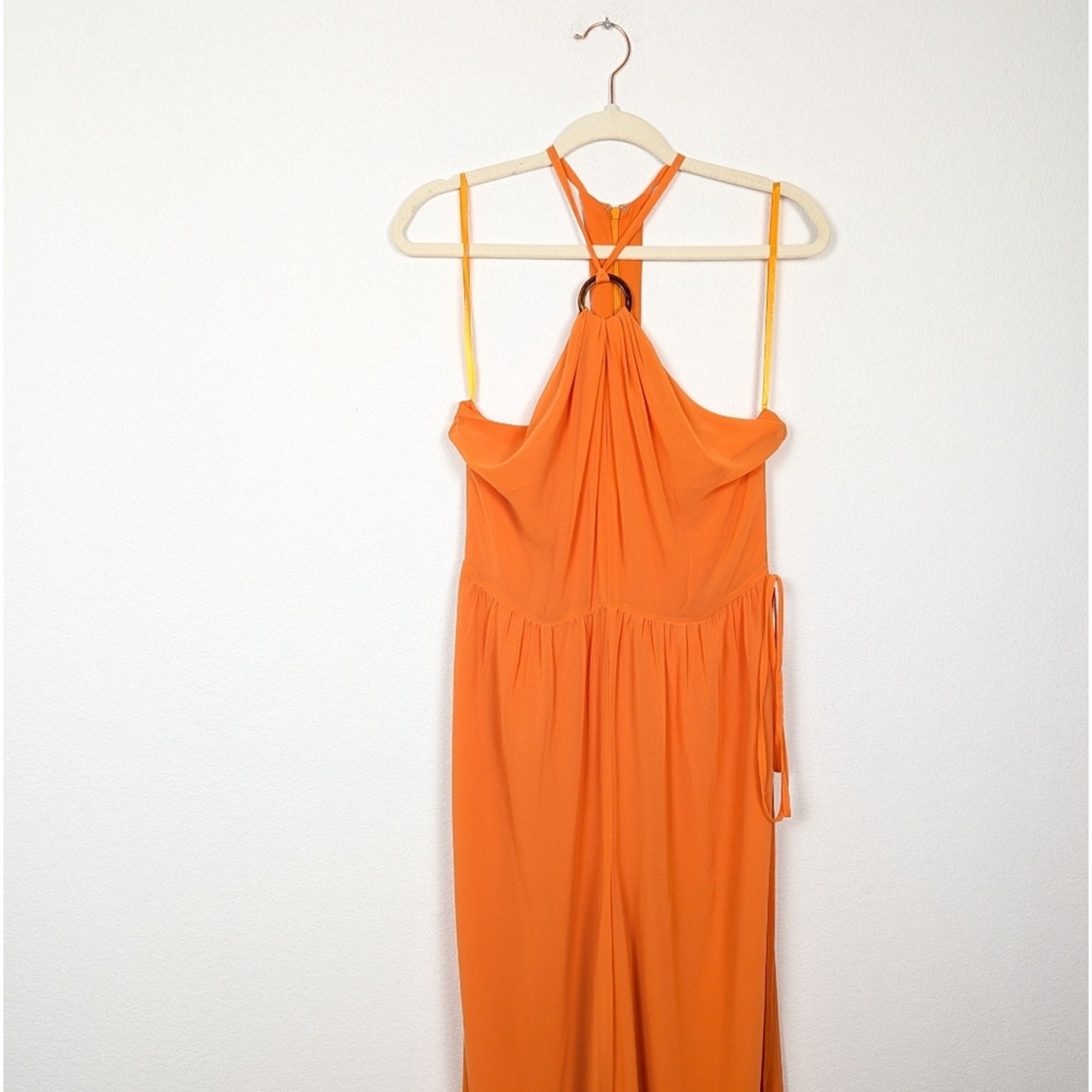Toccin x RTR Womens Jumpsuit Vibrant Orange Sleev… - image 3