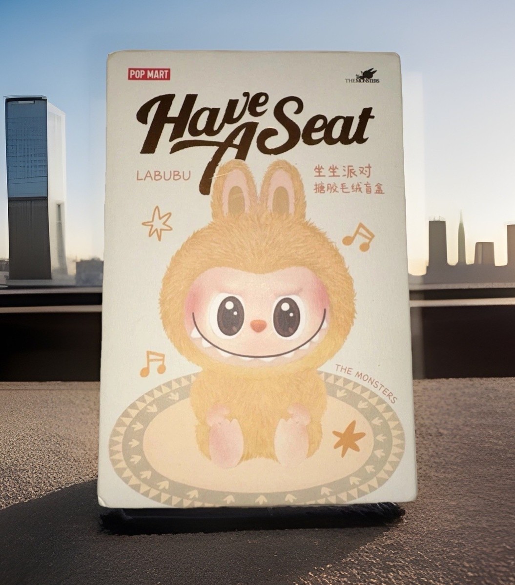 1ST GEN….:Authentic Labubu The Monsters Plush Dolls Keychain Blind