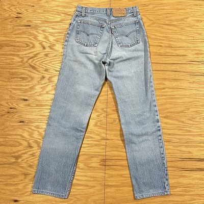 Vintage 90s USA Made Levi's 501 Jeans Button Fly 26501 0159 Womens