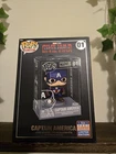 FUNKO POP! Marvel Die-Cast Captain America #01 Summer Convention 2021 NEW
