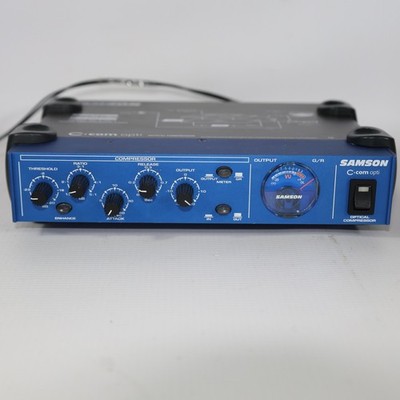 Samson C.Com Opti 115V Optical Compressor C-Com Stereo Limiter NO POWER CABLE