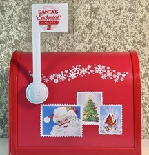 Santa s Enchanted Mailbox Letters to Santa Light Up Musical Christmas Decor