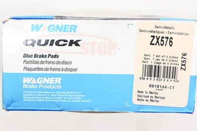 迅速対応 Disc Brake Pad Set-QuickStop Disc Brake Pad Wagner ZX576 for sale