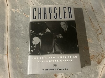Chrysler by Vincent Curcio HC First Edition  Like New 2000