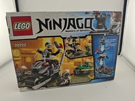 Lego Ninjago OverBorg Attack 70722 Cyrus Borg LLoyd Cyber Spider Bike 2014
