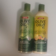 ORS Olive Oil Aloe Vera Shampoo  Sweet Orange Oil Conditioner 16 fl oz