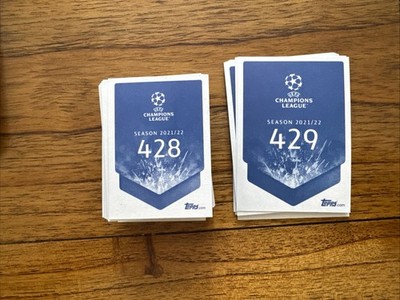 Topps Champions League 2021/22 Sticker 427-642