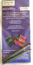1 Set Hiya-Hiya 4" Steel Interchangeable Knitting Needle Tips 7.0 mm 10.75 US