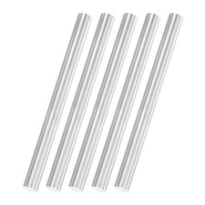 5Pcs Round Steel Rods, 7.9mm x 100mm SKD11 Steel Solid Lathe Bar Stock Tool