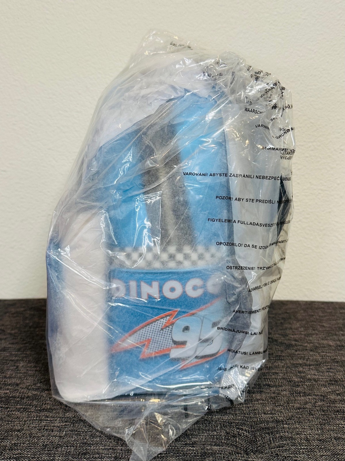 Loungefly Disney Pixar Cars Metallic Dinoco Lightning McQueen Cosplay - In Hand image 2