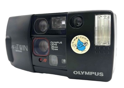  [NEAR MINT] Olympus AF-1 Twin QD 35mm Point & Shoot  Film Camera From JAPAN