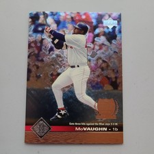  1997 UPPER DECK #417 MO VAUGHN - (GRIFFEY JR'S HOT LIST) Boston Red Sox