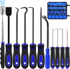 11 Pcs Pick Set, Automotive Pick Tool for Car Oil Seal/O-Ring Seal Hoses Blue