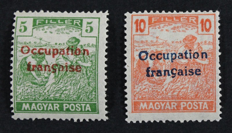 CKStamps: Hungary Stamps Collection Scott#1N3 1N5 Mint LH OG