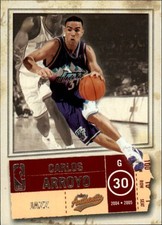 2004-05 Fleer Authentix #88 Carlos Arroyo - BSK