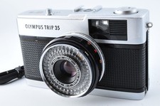 READ NEAR MINT Olympus Trip 35 Silver 35mm Point  Shoot Film Camera From JAPAN