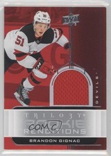 2019 Upper Deck Trilogy Rookie Renditions Silver Foil Jersey Brandon Gignac 8tn