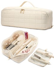 Hot Tools Travel Case with Mat Pouch, Large Hair Tool Organizer Bag for Curli...