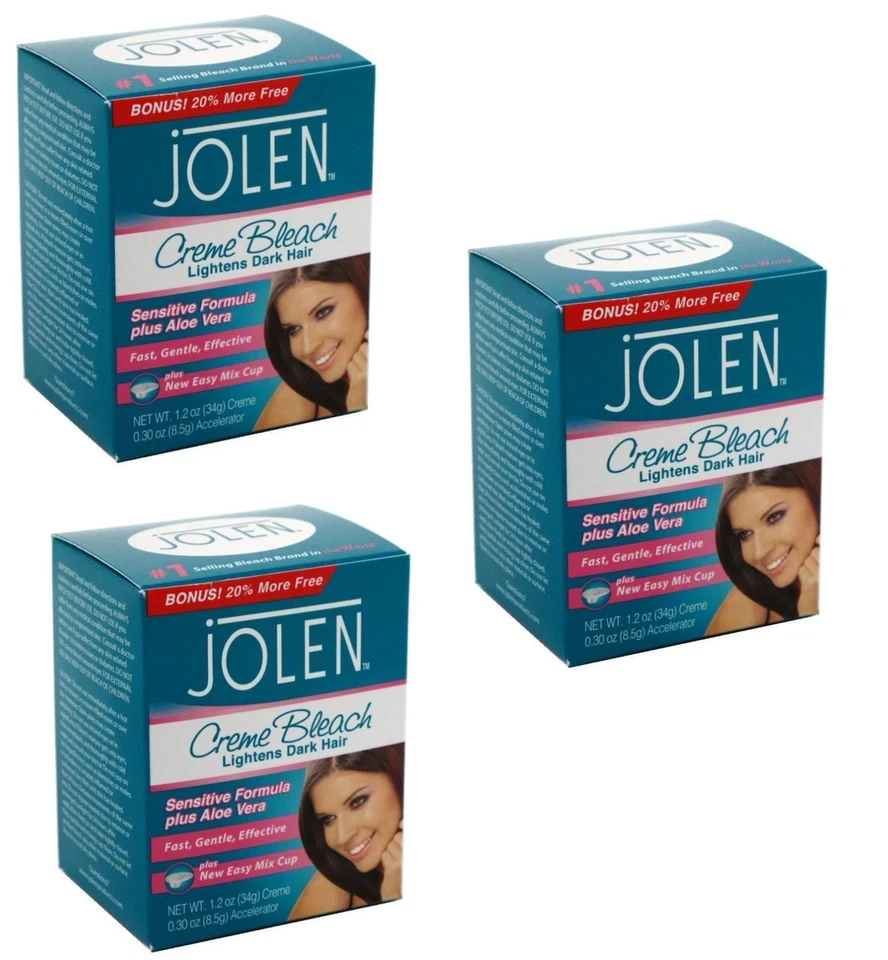 creme bleach LIGHTENS EXCESS DARK HAIR MILD FORMULA PLUS ALOE VERA