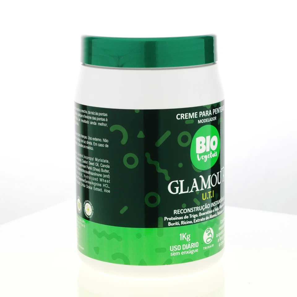 Trihair Glamour UTI Combing Cream 35.27Oz – Repairs, Hydrates & Controls Frizz - Image 4 of 4