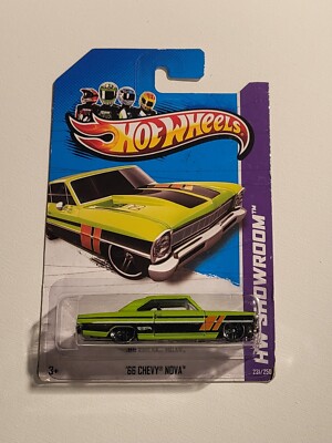 Hot Wheels 2012 HW Showroom  grün '66 Chevy Nova  231