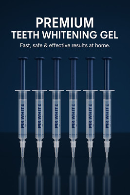 ZAHNAUFHELLUNG PROFESSIONELL STARKES ZAHNBLEICHEN ZAHNGEL WEISS X10