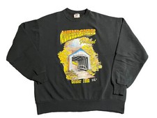 VTG 90s Covered Bridge Festival Crew Neck XL Sweatshirt Made In USA 23x27