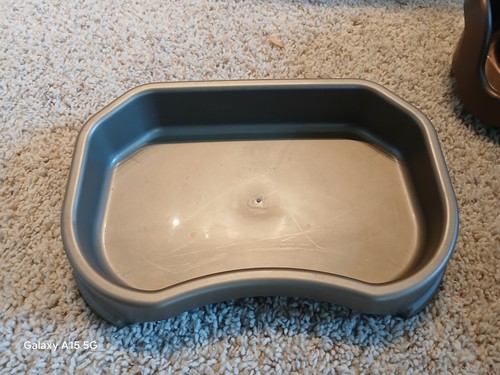 Neater Feeder Deluxe Small Mess Free, No Spill, Non-Tip, Elevated, x-tra ss bowl - Picture 7 of 21