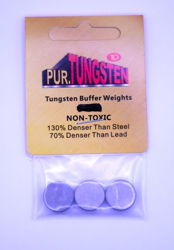 Mini Tungsten Weights (3Pack) 0.5 oz Each Total Weight 1.5 oz CUSTOM SIZE - 第 1/5 張圖片