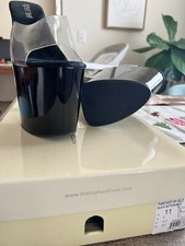 6" Black Platform High Heels Drag Queen Crossdresser Shoes size 11