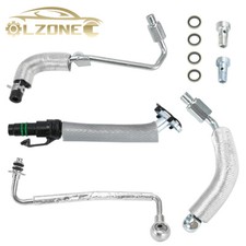 4pcs Turbo Oil Return Drain Oil Feed Pipe Kit For 11-15 Chevrolet Cruze 625831
