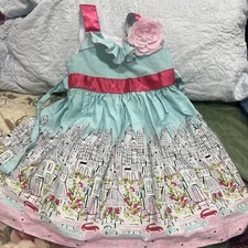 Cityscape Ruffle Lined Sleeveless Sash Tie Jessica Ann Dress Size 4