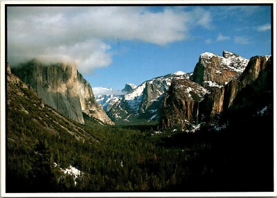 Yellowstone National Park Valley View Mountain Photographer John Wagner Postcard