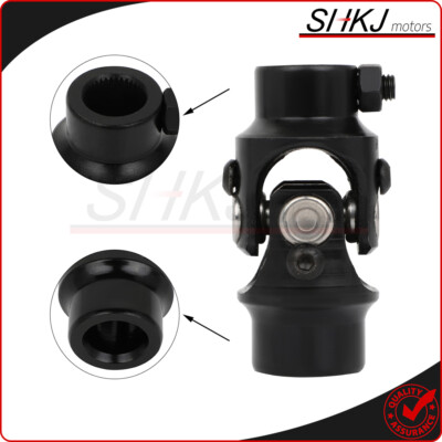 Single Steering Shaft Universal U Joint 3/4-36 Spline x 3/4