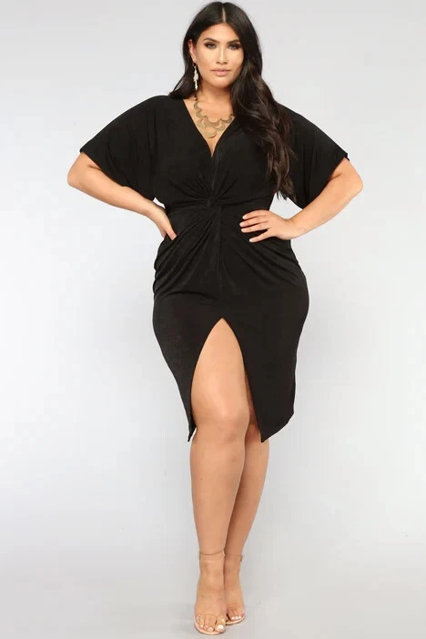 Fashion nova plus hotsell size cocktail dresses