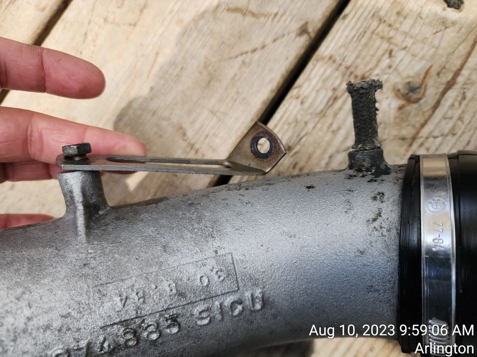 Conjunto Intercooler BMW E23 735i 745i Turbo Langere & Reich plus tubería Foto 4 de 4